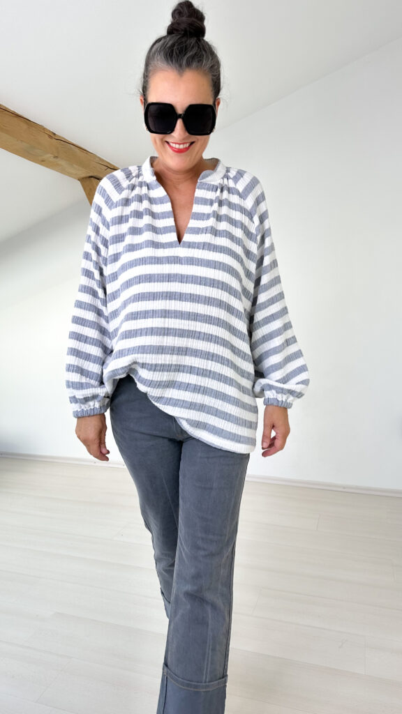 Musselin Bluse Schnittmuster